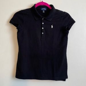 Polo Ralph Lauren kids size L/G (12-14) black polo shirt